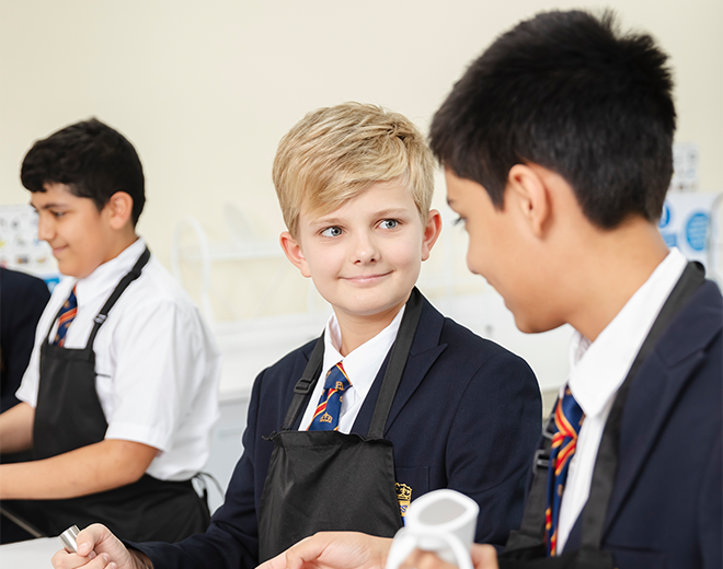 Kings' School Nad Al Sheba — Boarding