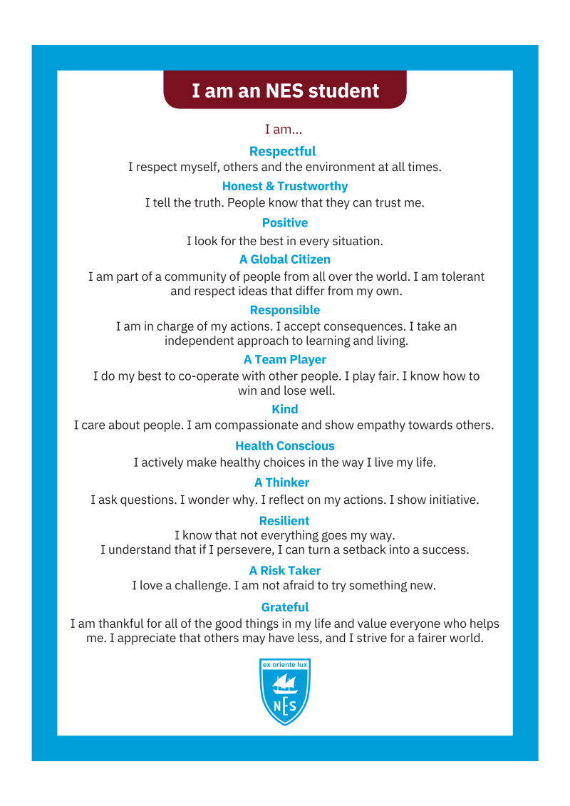 New English School — Sports