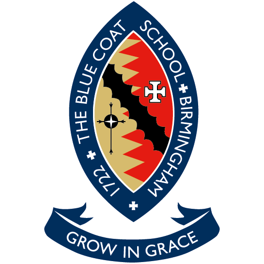 The Blue Coat School Birmingham logo